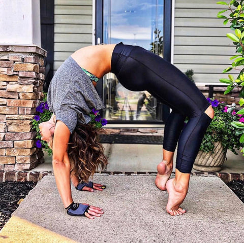 Wheel Pose at Home Yoga
