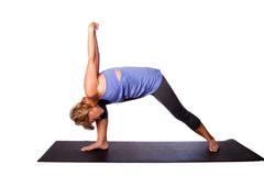 Yogini in Humbled Warrior