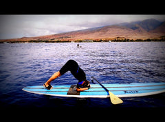 Paddleboarding and YogaPaws