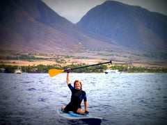 Paddleboarding and YogaPaws